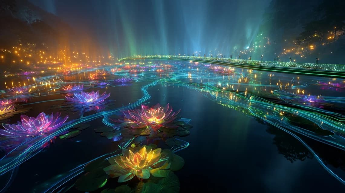 AI generated video for Vinh Long city 80th anniversary