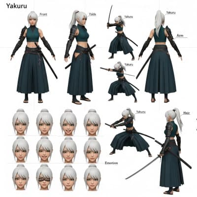Thiết kế nhân vật game chất lượng cao cho Toge gallery image 2